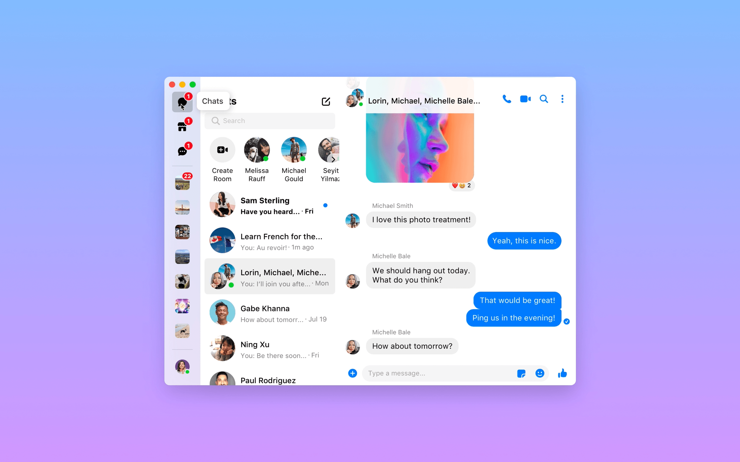 Nav rail interaction