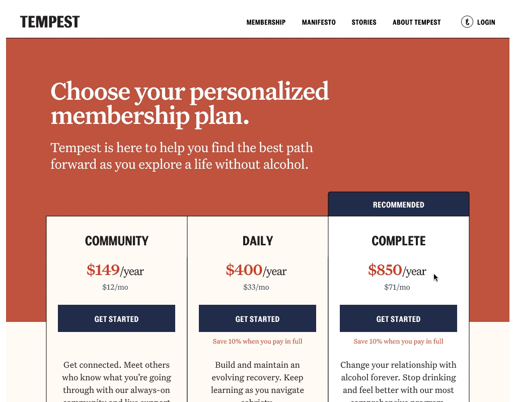 Painpoints are highlighted on collect tool